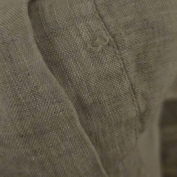 TWO XL J. Crew Linen Button-down tops - Picture 6 of 6